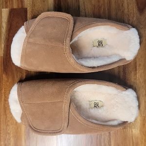 Lamo Open Toe Wrap Slipper